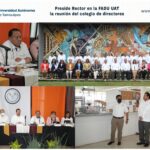 Preside Rector reunión de directores de la UAT en el Campus Tampico