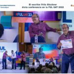 El escritor Fritz Glockner dicta conferencia en la FUL UAT