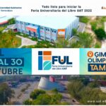 Todo listo para el arranque de la Feria Universitaria del Libro UAT 2022