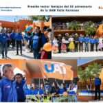 Preside rector ceremonia del 60 aniversario de la UAM Valle Hermoso