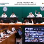 Preside rector de la UAT trabajos de la Asamblea Universitaria