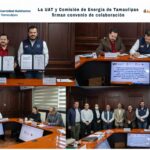 UAT y Comisión de Energía de Tamaulipas firman convenio de colaboración