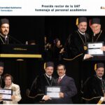 Preside rector de la UAT homenaje al personal académico