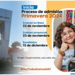 Convoca UAT al proceso de admisión para el período Primavera 2024