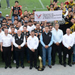 Inaugura Dámaso Anaya torneo de futbol americano de la UAT categoría intermedia